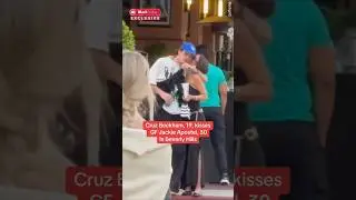 Cruz Beckham, 19, was spotted loved up with girlfriend Jackie Apostel #celebritynews