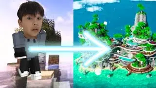 „От нищо до ИМЕНИЕ на МАЛЪК ОСТРОВ в Minecraft“