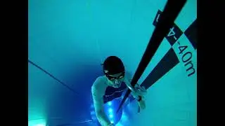 45m CWTB Dive, Freediving @DEEPSPOTPOLAND