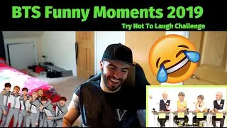 BTS Funny Moments 2019 Try Not To Laugh Challenge *REACTION*