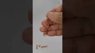 How to make rose bracelet | flower jewellery making at home  #shortsvideo #diy #handmade