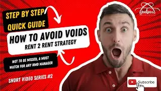 Short Video Series - Rent to Rent Strategy How to avoid voids - #2