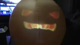 Inflatable 5ft Jabberin Jack Halloween animated blowup prop