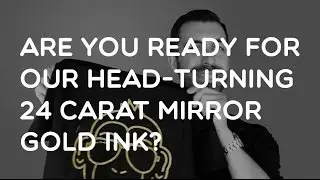 Ready for the Coed Monkey 24 Carat Mirror Gold Ink?