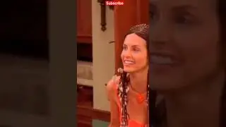 Monica's new Hairstyle #shorts #friends #friendstv
