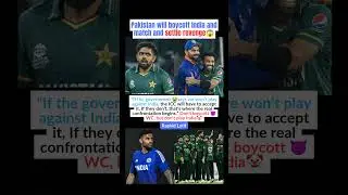 Pakistan will boycott India and match and settle revenge😱 #cricket #suryakumaryadav #indvspak #usa