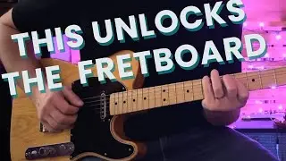 Learning the pentatonics this way gives you access to the whole fretboard