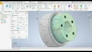 HOW TO DRAW A ROLLER USING AUTODESK INVENTOR (CAD161S UNISA Tutorial) / STEP TO AUTOCAD