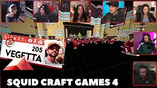 Best Squid Craft Games moments with Vegeta, Rubius, Illojuan, Quackity | Minecraft