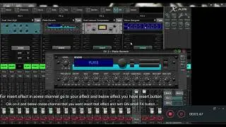 X AIR - FX Channel setup