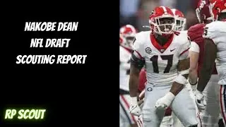 Nakobe Dean / NFL Draft 2022 / Scouting Report #nfldraft #nakobedean #nfl