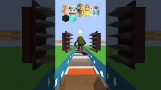 Los Tralaleritos Dicen Tralala Italian Brainrot Squid Game Hard Traps Incoming! #minecraft #brainrot