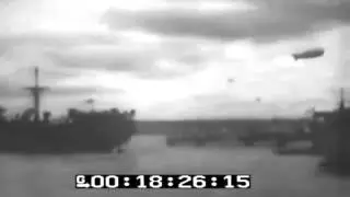 Towing & Placing Artificial Harbors, Unloading Activity, Normandy Beachhead, June 8-10, 1944 (full)