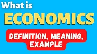 What is Economics | Concept of Scarcity | Needs vs Wants