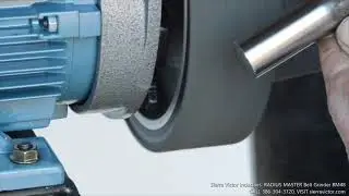 Sierra Victor Machinery: RADIUS MASTER Belt Grinder RM48 - Surface Finishing