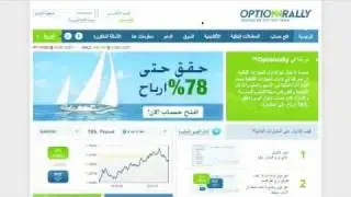 Binary options - How to trade | By OptionRally.com | Arabic