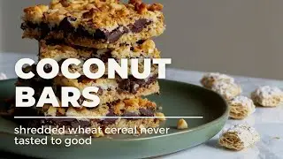 Chocolate Coconut Shredded Wheat Cereal Bars