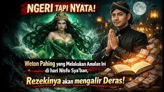 NGERI TAPI NYATA ❗WETON PAHING yang melakukan Amalan Nisfu Sya'ban REZEKINYA akan  mengalir Deras ❗