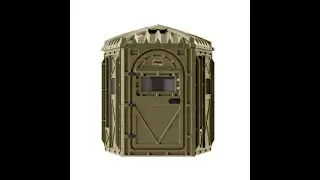 Elevated Terrain Hunting blind preparation for 2026 hunting season.