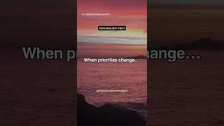 When priorities change&hellip;💔 Relationship Quotes #shorts #motivation #psychologyfacts