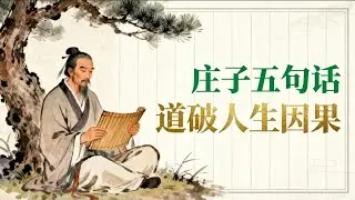 莊子：這5句經典藏著5個人生真相，幫你看穿人生因果。#人生智慧 #人生感悟 #人生 #思維大全 #情感 #人間心理 #心灵感悟 #成長思維 #庄子 