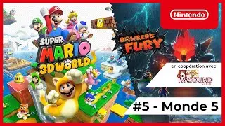 Mario 3D World #5 - Coop avec Jake (Ivasound Studio) - Monde 5 - 100%
