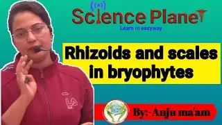 Rhizoids and scales in bryophytes |By Anju ma'am | @scienceplanetbiology