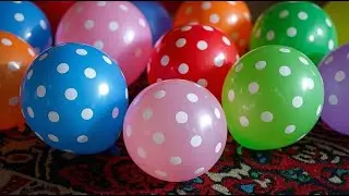 FUN BALLOON POP COMPILATION, Exciting Moment of Blowing Up Balloons, Colors Make Your Heart Happy!