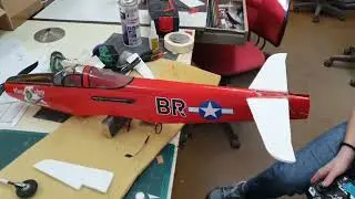 Проверка руля высота для Кингкобры P63 / Checking rudder for Kingcobra P63