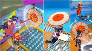 Ninja Party - Umbrella Weapon Is Back! Melee Gameplay