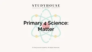 What is Matter? | Primary 4 | Learn with Study House Academy