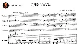 Karl Goldmark - Piano Quintet No. 1, Op. 30 (1878)
