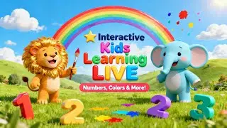 🌟 Interactive Kids Learning LIVE &ndash; Numbers, Colors & More!
