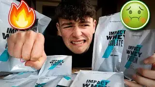 Trying Weird MyProtein Flavours (I found some Gems)