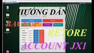 HƯỚNG DẪN RETORE V&Agrave; BACKUP ACCOUNT JX1 LINUX
