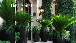 Plant pot outdoor plastic