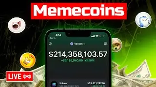 LIVE TRADING 100X MEME COINS! $DeepSeekAI | $TRUMP $VINE $FAFO 10000x !  Live From The Trenches #9