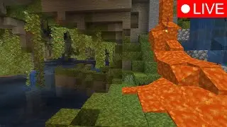 Minecraft I Found the Best Lush Cave I've Ever Seen