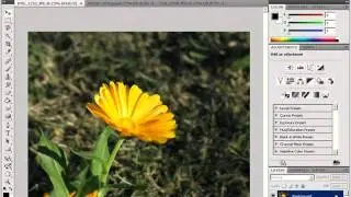 Интерфейс программы Adobe Photoshop CS4