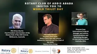 Toilet day celebration Rotary club of Addis Ababa