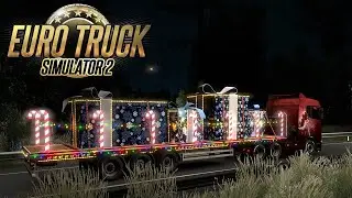 EURO TRUCK SIMULATOR 2 🎅 CHRISTMAS SPECIAL - Geschenke von KIEL (GER) nach GUARDA (POR)