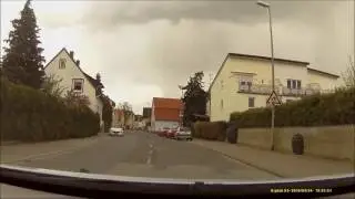 Ortsdurchfahrt im Ried/GG: Astheim (Nord rein, SO raus)