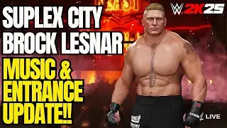 Как добавить Брока Леснара &lsquo;15 в WWE 2K25 | Зверь во плоти возвращается!