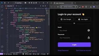 Silent Keys | Dark Mode Login Page ASMR Coding 💻🌙 (Responsive + Clean UI)