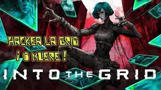 INTO THE GRID - A GAME WHERE YOU MUST HACK THE NETWORK... OR DIE (gameplay in Spanish)