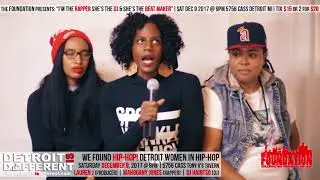 DetroitIsDifferent Women in Hip Hop event