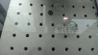 AccTek UV laser marking machine for glass marking
