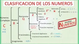 Clasificación de los números