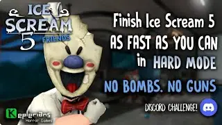 Ice Scream 5 in Hard Mode without Bombs and Guns in 07:16.35 (KDC6)| ChynoGameplays