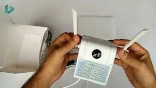 V380 Outdoor Wifi Security Camera With Flash Light Unboxing | Shop online in Pakistan | GSS